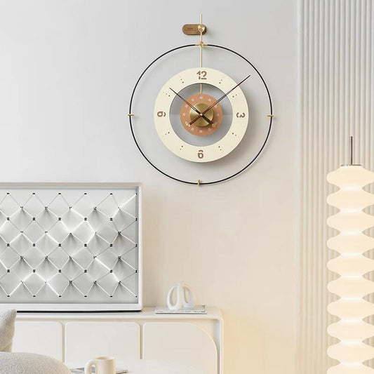 Classic European Iron Wall Clock
