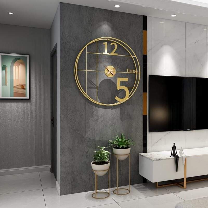 Spectacular Metal Wall Clock