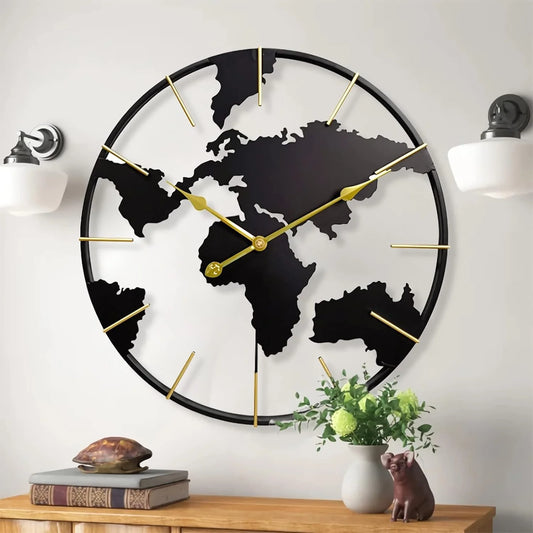 UNIQUE DESIGNER METAL ROUND WALL CLOCK