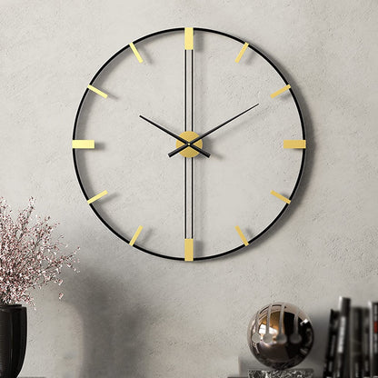 WALL CLOCK MUTE ROUND WALL CLOCKS NON-TICKING BATTERY OPERATED CLOCK FOR LIVING ROOM BEDROOM HOME DECOR