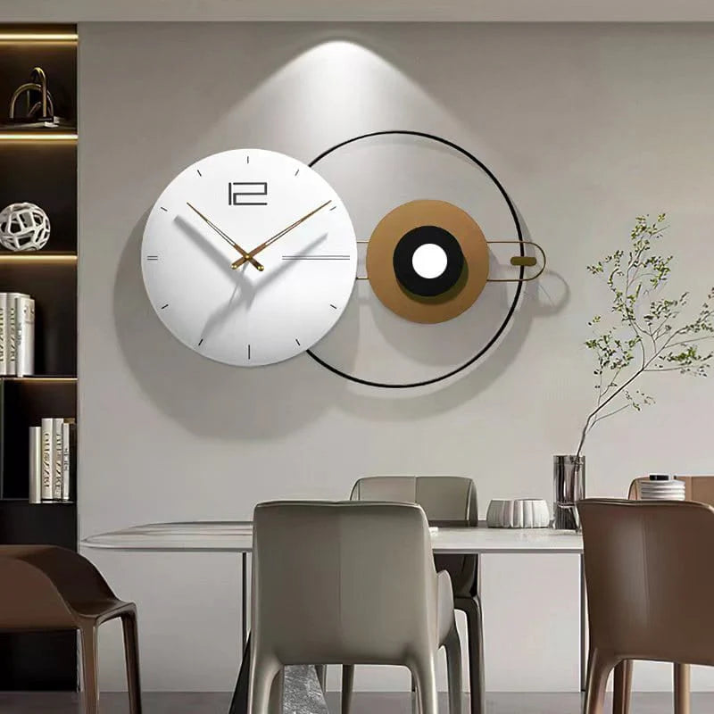 Metal Wall Clock For Décor