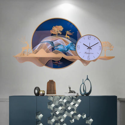 Decorative Metal Wall Clock