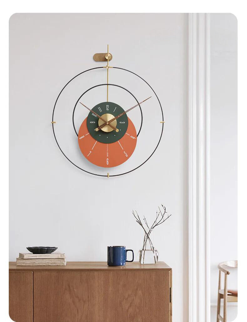 Euro Classic Iron Wall Clock