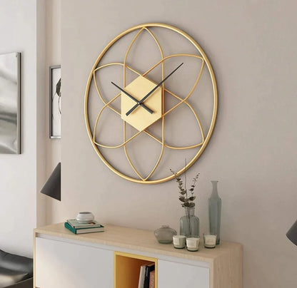 Stylish Metal Wall Clock For Home