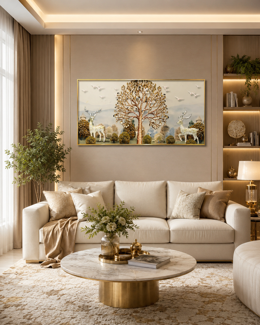 Kalasaar Luxury Crystal LED Wall Decor