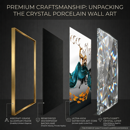 Kalasaar Luxury Crystal LED Wall Decor