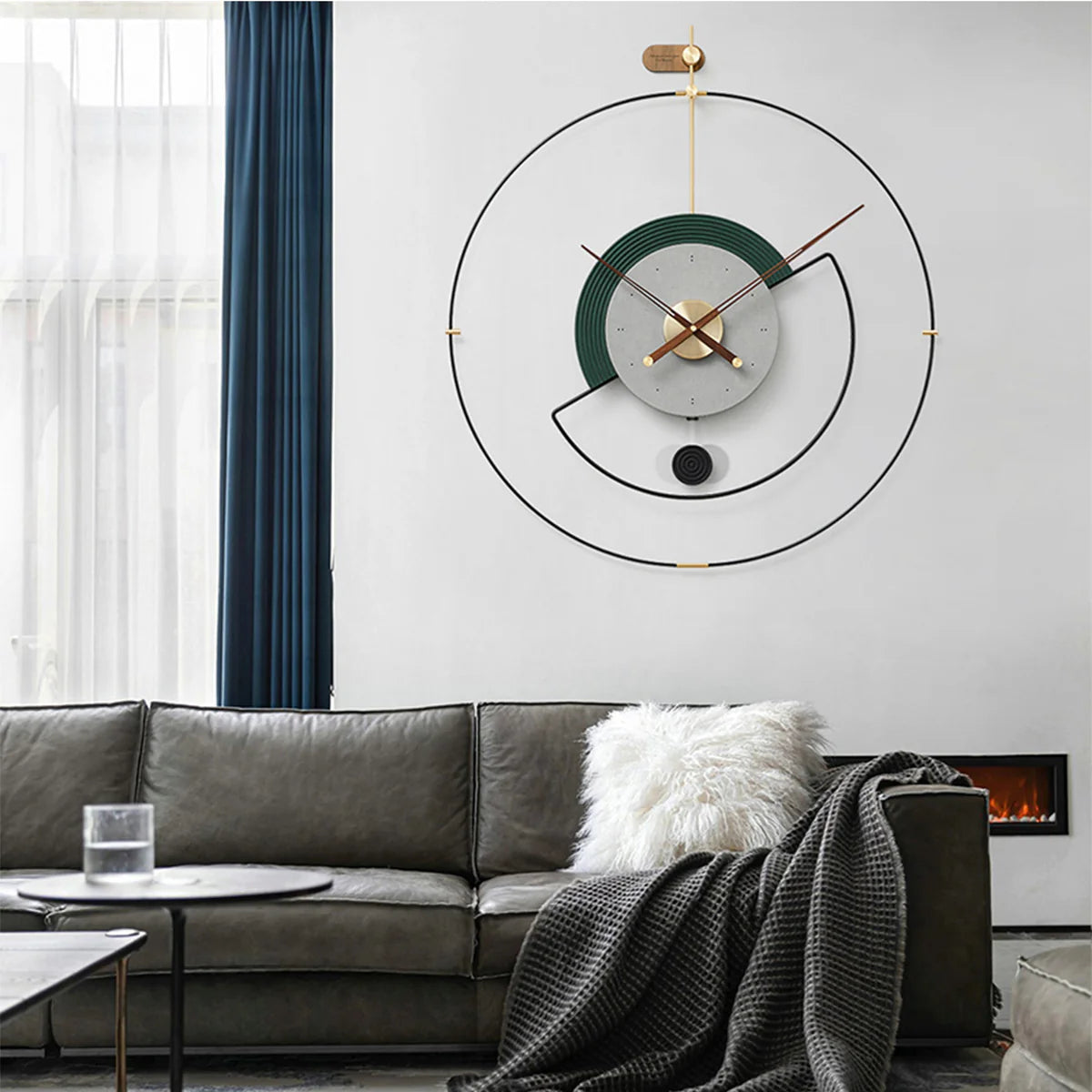 Celestial Luxe Wall Clock