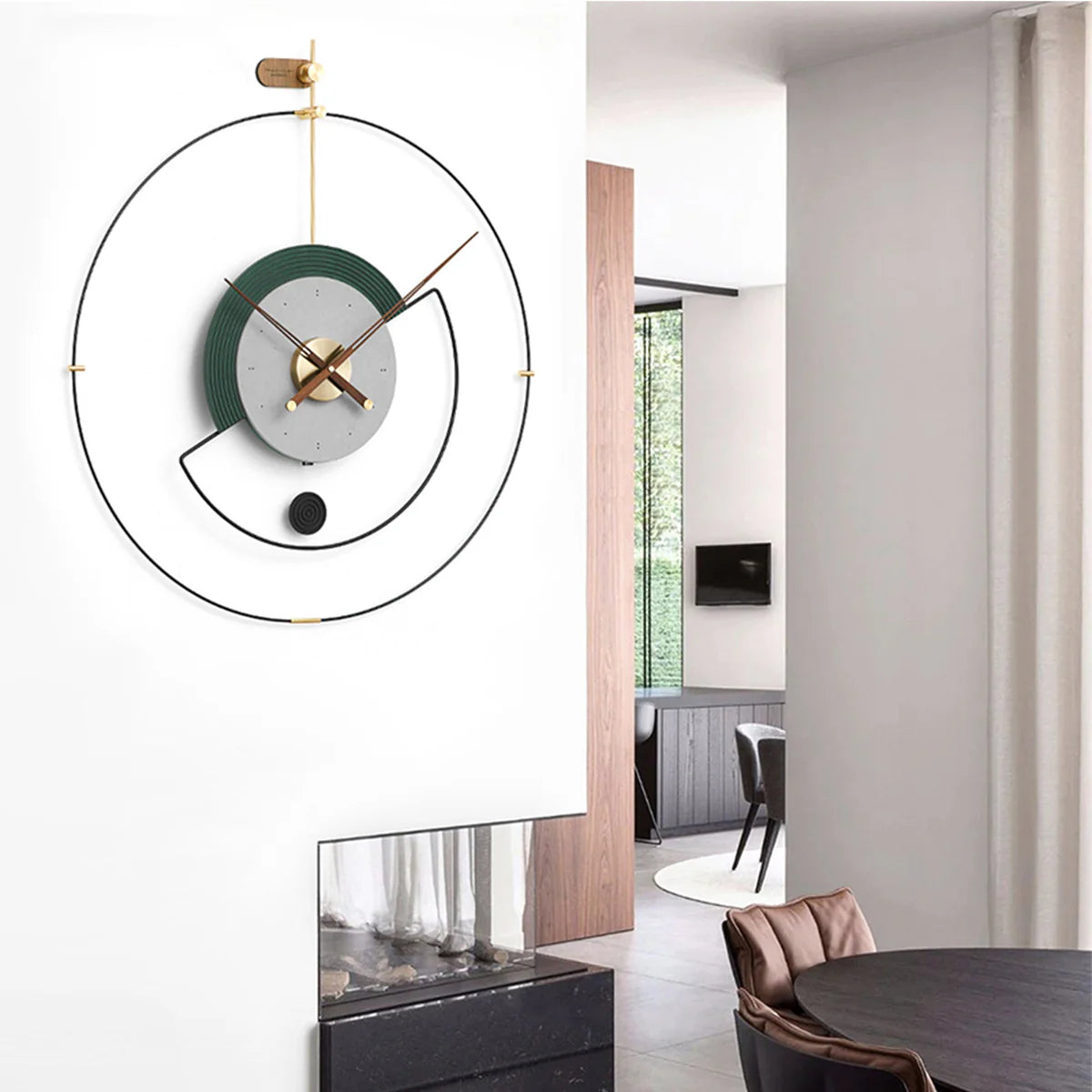 Celestial Luxe Wall Clock