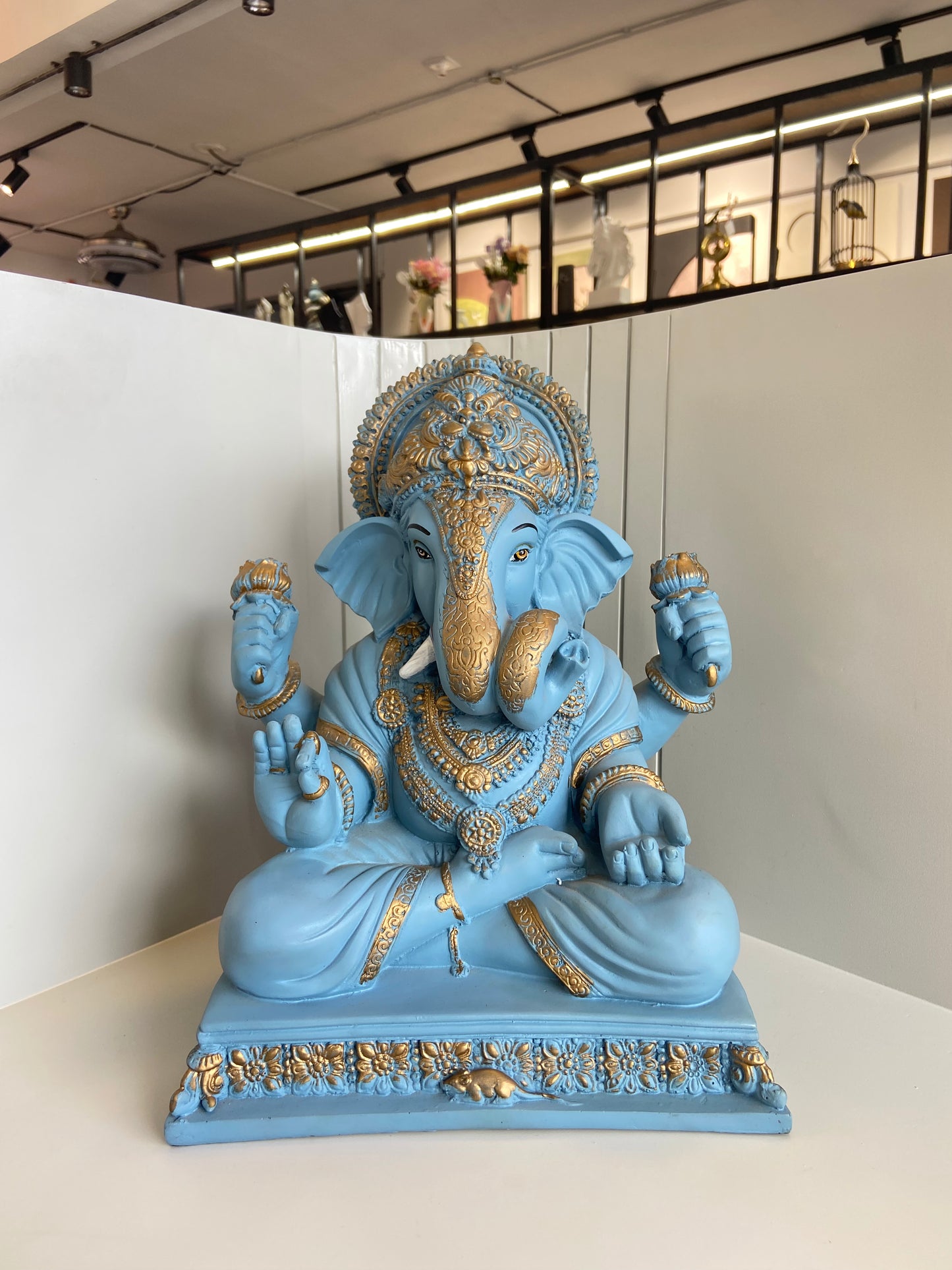 Royal Azure Ganesha Artifact