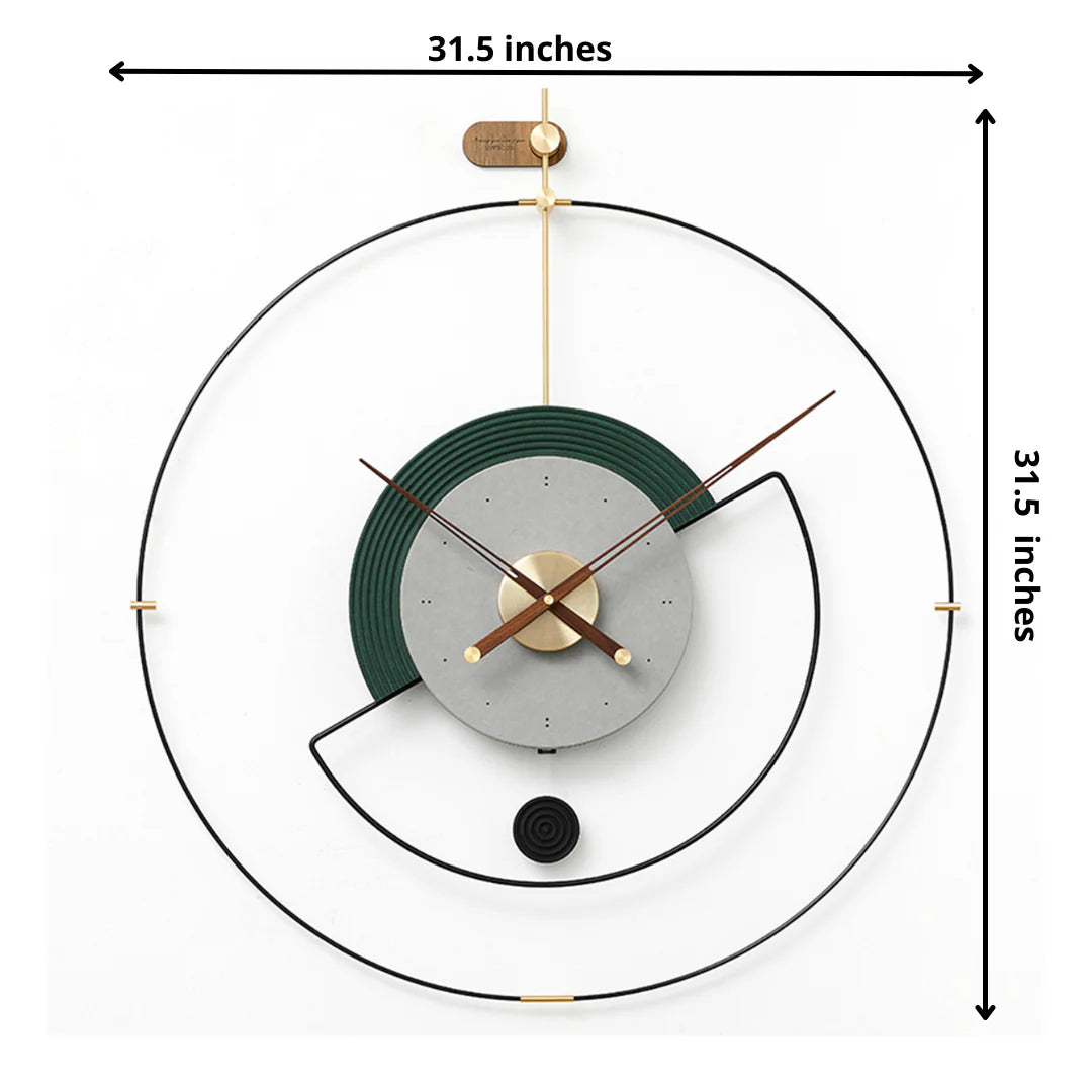 Celestial Luxe Wall Clock