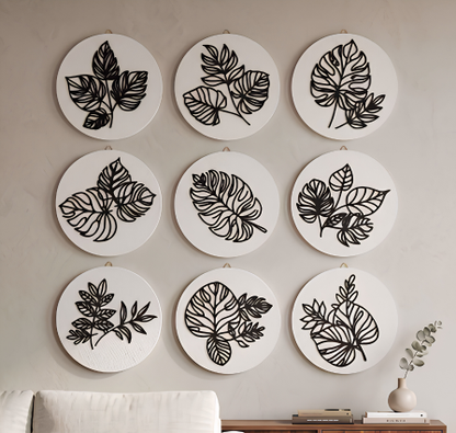 Artisanal 3D Botanical Sand Art Set