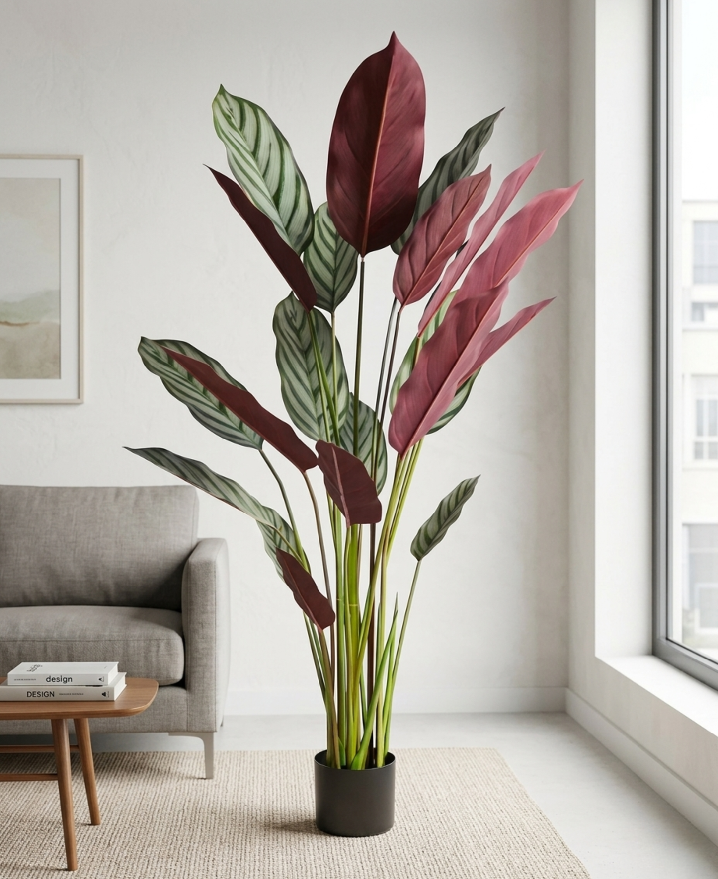 Kalasaar Decor Luxury Artificial Calathea Stromanthe Tree