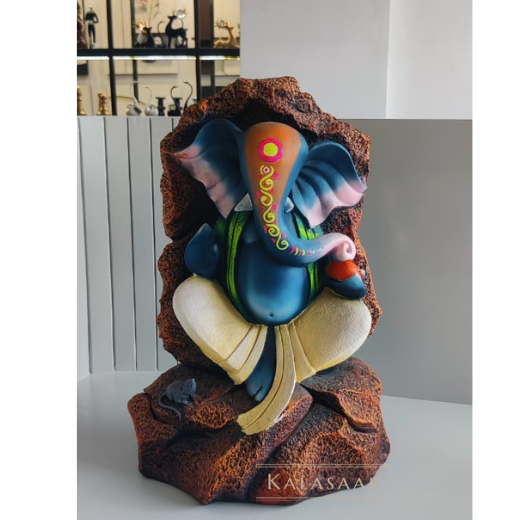 Divine Ganesha Rock Cave Artifact