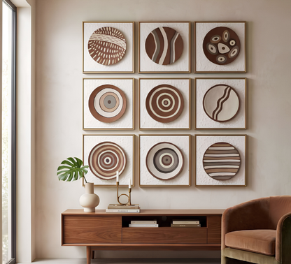handmade 9-Piece Sand Art Painting Set