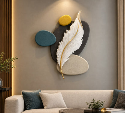 Plume – Modern 3D Wall Sculpture