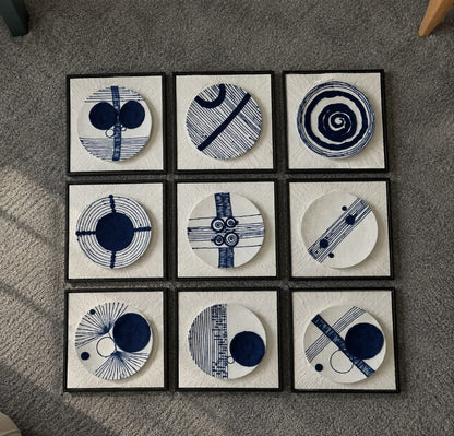Handmade 9-Piece Sand Art Painting Set