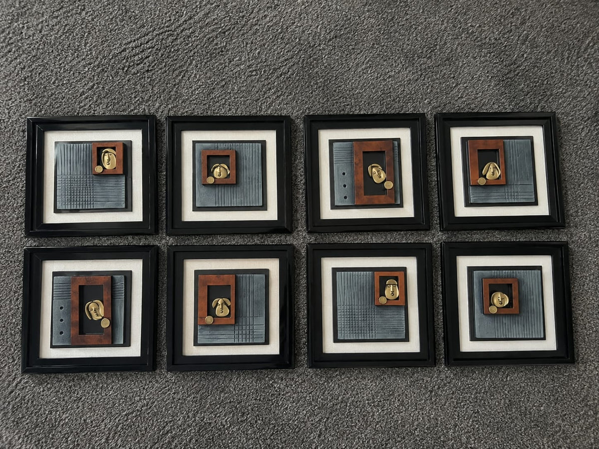 Handmade 8-Piece Sand Art Painting Set