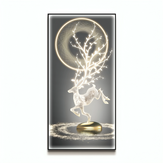 LED CRYSTAL PORCELAIN DECORATION PAINTING