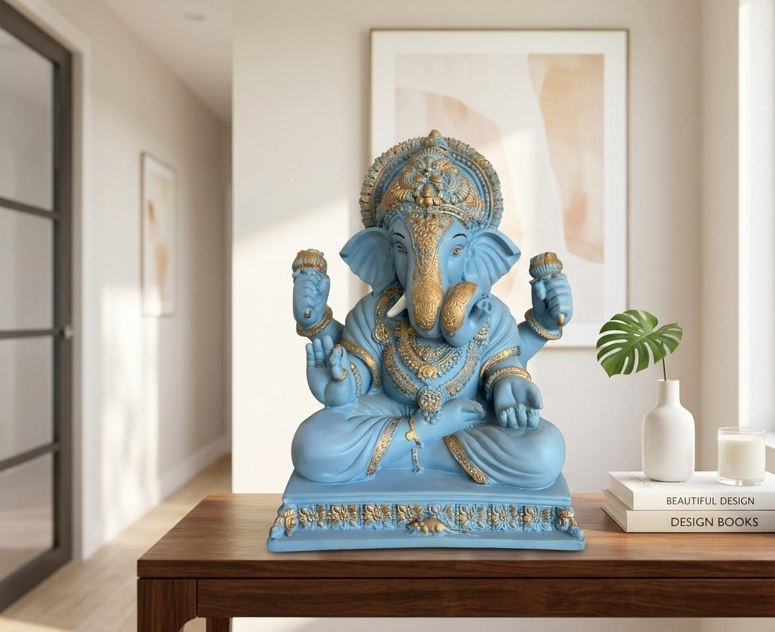 Royal Azure Ganesha Artifact